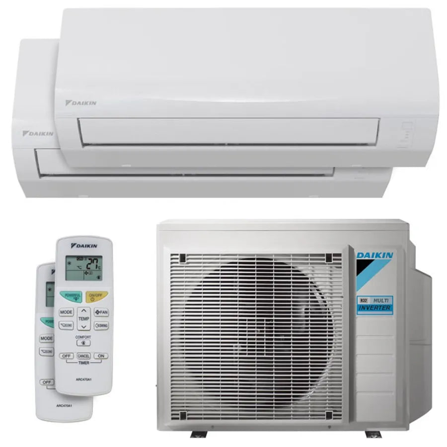 Climatiseur bi split DAIKIN Sensira 3MXF52A9 CTXF-F 5.2kW tailles 25 + 35 CTXF25F + CTXF35F
