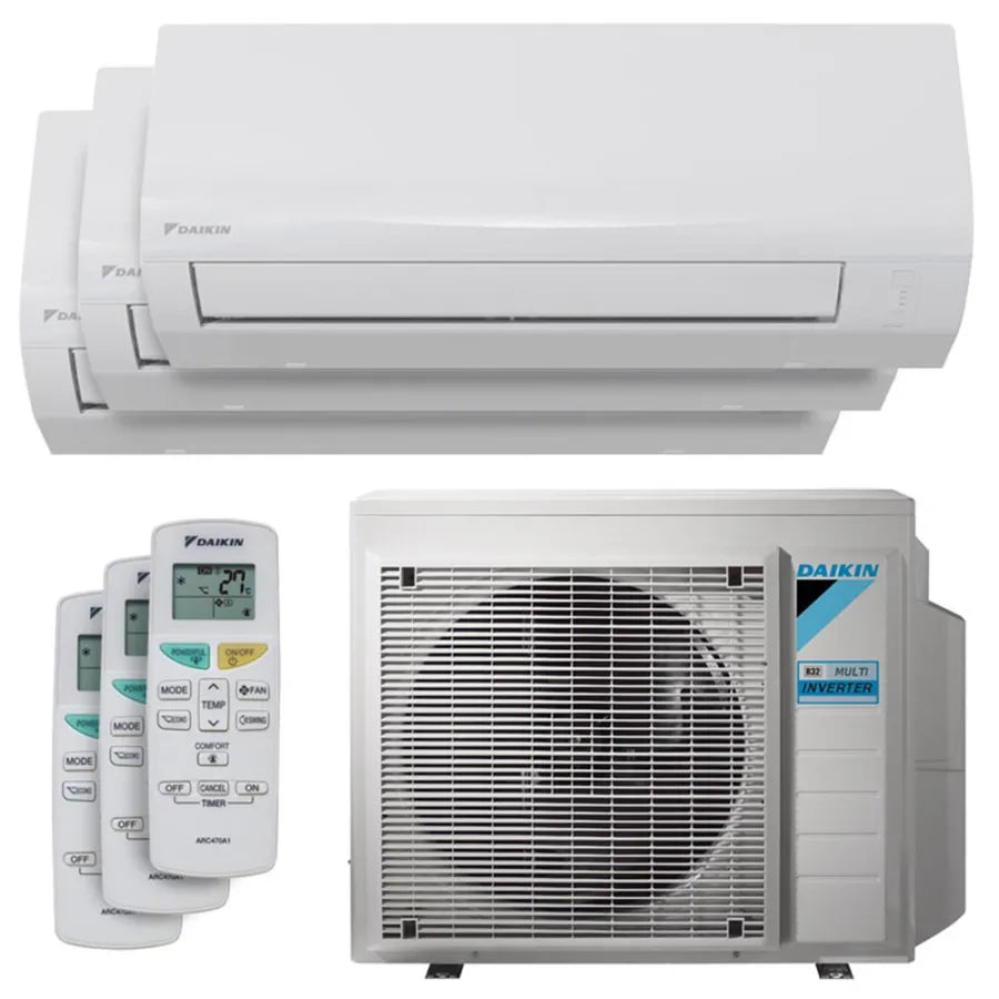 Climatiseur tri split DAIKIN Sensira 3MXF52A9 CTXF-F 5.2kW tailles 20 + 20 + 20 CTXF20F + CTXF20F + CTXF20F